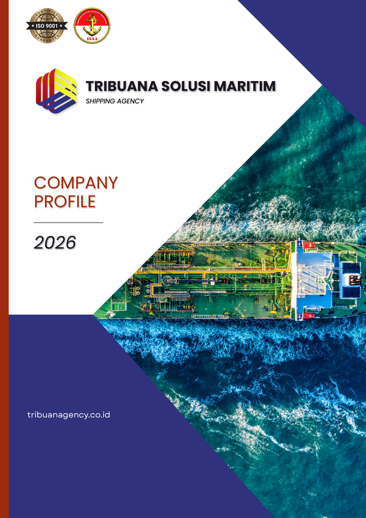 Sampul Company Profile PT Tribuana Solusi Maritim